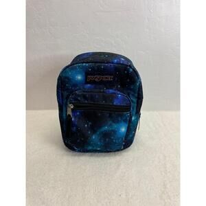 JanSport Cyberspace Galaxy Big Break Mini Lunch Bag Insulated Front Pocket